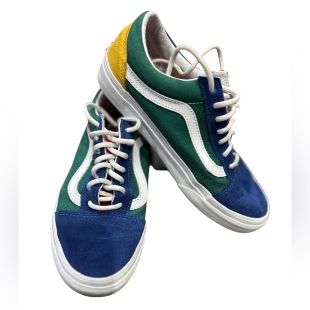 Vans‎ Old Skool Yacht Club Low-Top Colorblock Sneakers